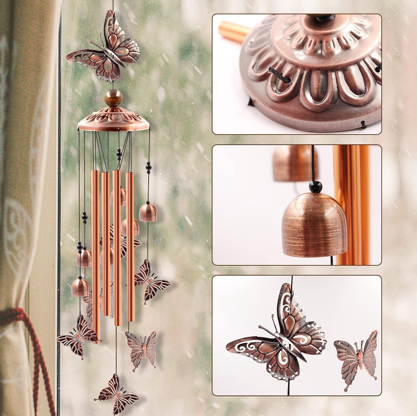 Ukulork Wind Chimes Outdoor Clearance